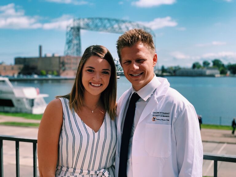 Noah got accepted into Pharmacy School at Duluth, MN.