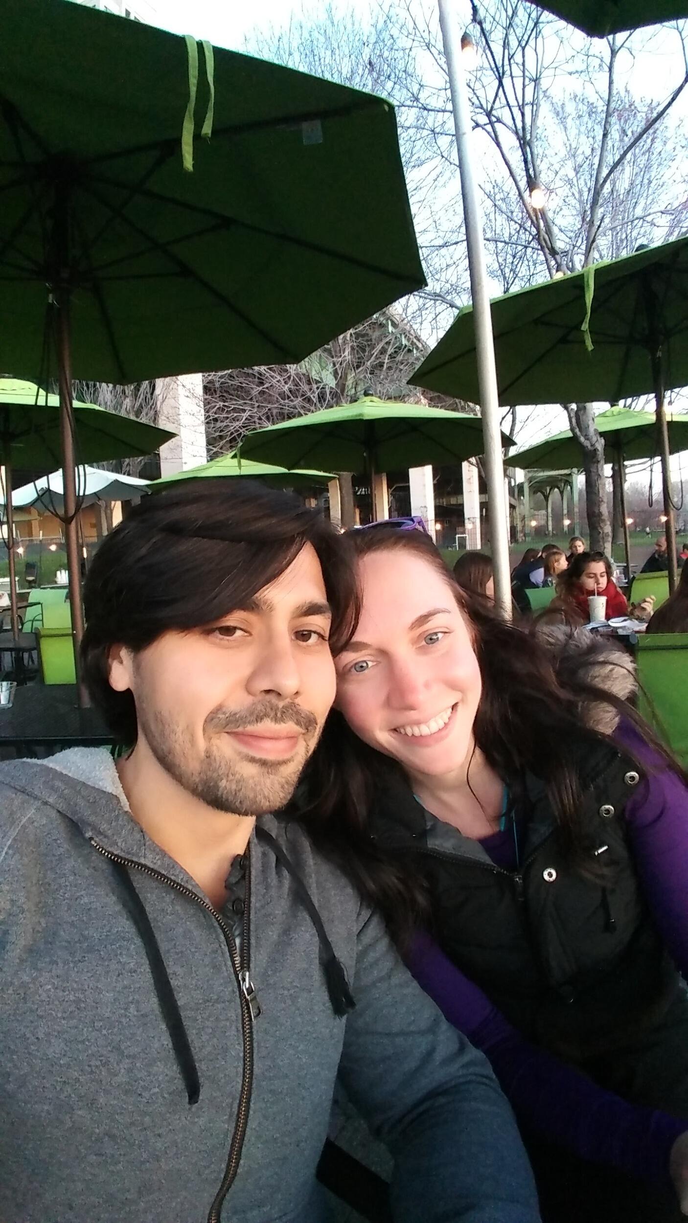 Meet cute happens at the culty af Yoga studio Shannon works front desk at when Emmanuel comes in for a free class special. Neither of them remember the exact date. They go on a date, and our Queen decides she isn't ready to share her throne yet. 
