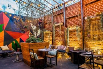 Madera Kitchen - Franklin Lounge - Outdoor Bar - Los Angeles, CA - Hero Main
