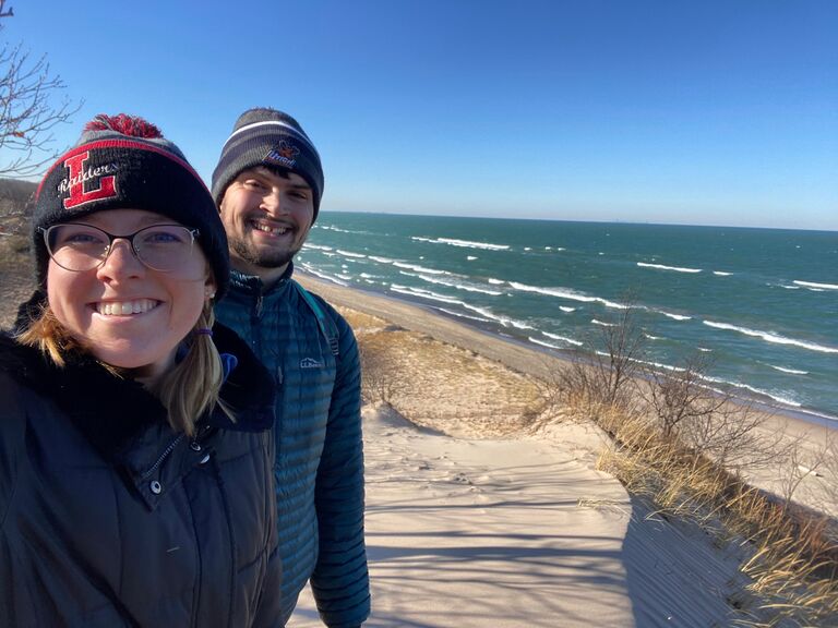 Bundling up for Indiana Dunes National Park!