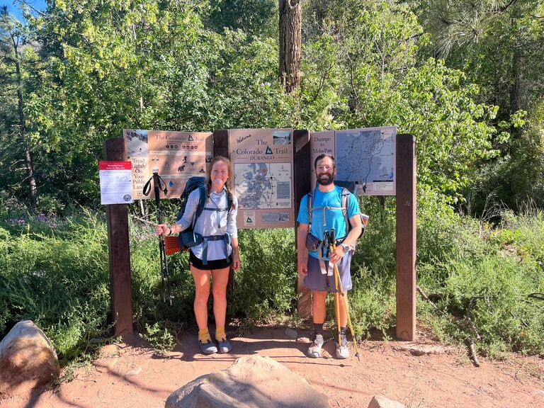 After five weeks of being alone together in the woods, we made it to Durango! A little worse for wear, we managed to push past the pain, hunger, fatigue, and stress of living in the woods as a couple who still didn't mind being with each other. We learned a lot about each other and realized, to quote my father, "we would be stupid to break up at this point." We saw the most beautiful parts of Colorado and experienced the best and worst parts of ourselves and still fell more in love.