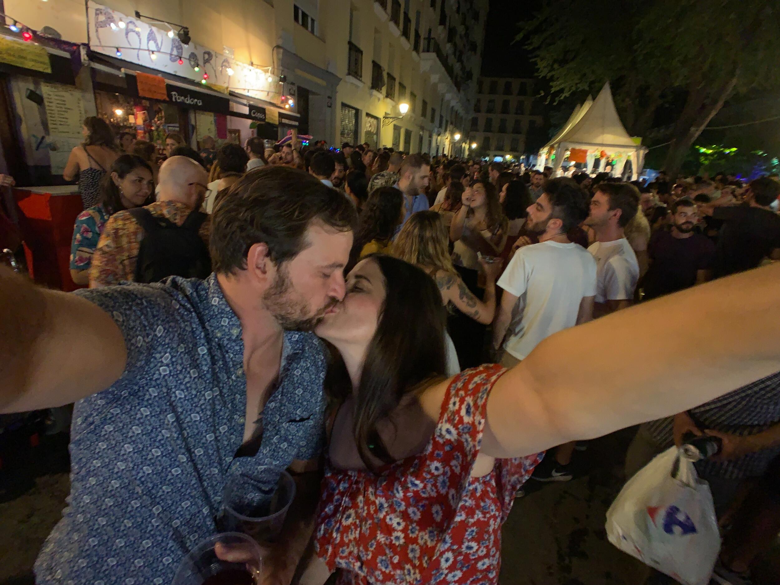 Street festival in Madrid.