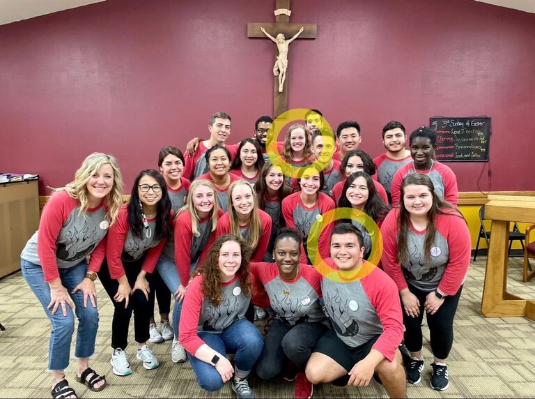  Devyn and I met at the Catholic Campus Center (CCC) at MSU back in Fall of 2020. Spring of 2021 Devyn was my small group leader and we became friends. May 2021 we had a confirmation retreat at the CCC. It strengthened our friendship that led into everyone questioning our "friendship" later that summer. We both denied any feelings and continued to remain great friends. The CCC, has truly been a blessing for our friendship and relationship. We have received so much support, prayer, guidance, and strength from this amazing community. God truly blessed us with this community that reminds us to keep him at the focus. 