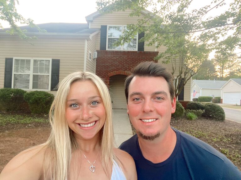 We moved into our first home together!