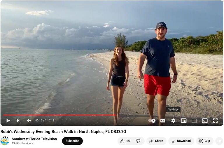 Where it all began - starring in Southwest Florida Television's "hit" youtube channel.