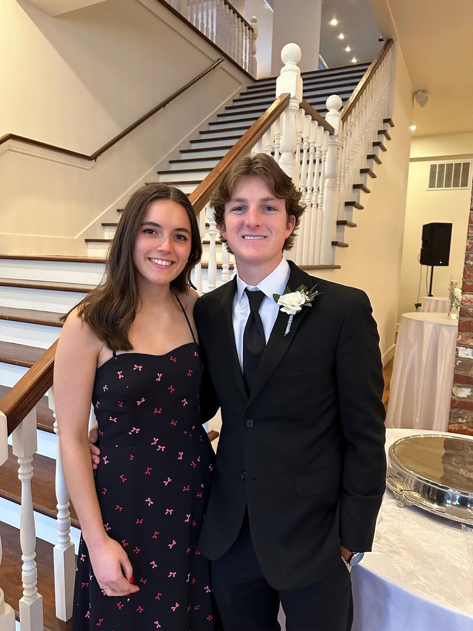 Our first wedding together!