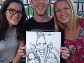 Eric Jones Makes a Living on Caricatures and Carvings