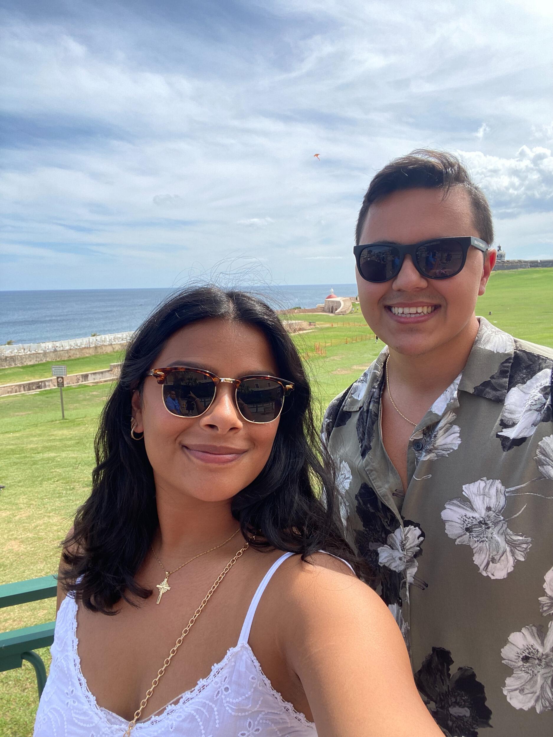 These photos were taken when Daniel and I got engaged in Puerto Rico. 
