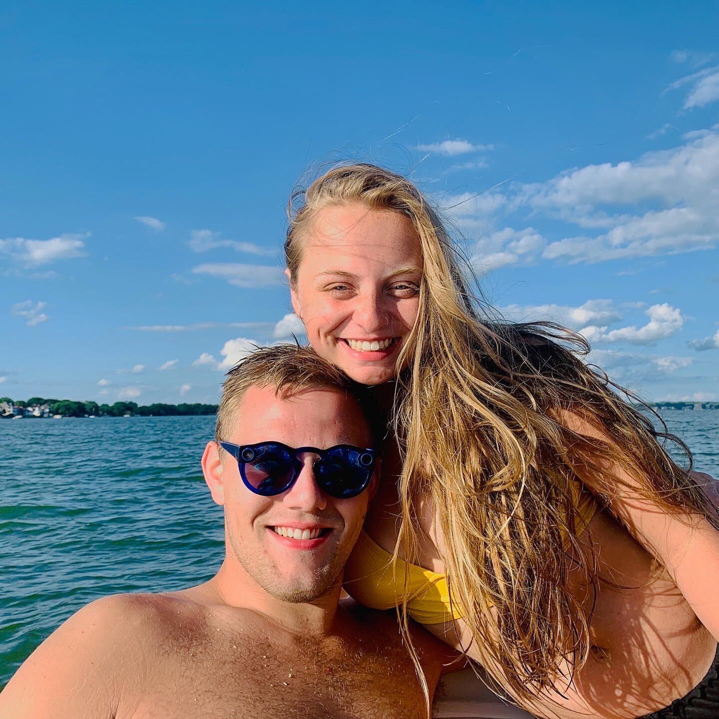 First summer together, one of the best summers of our lives.