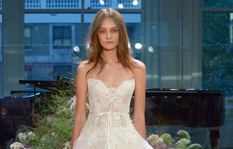 Monique Lhuillier Tresor Ball Gown Wedding Dress