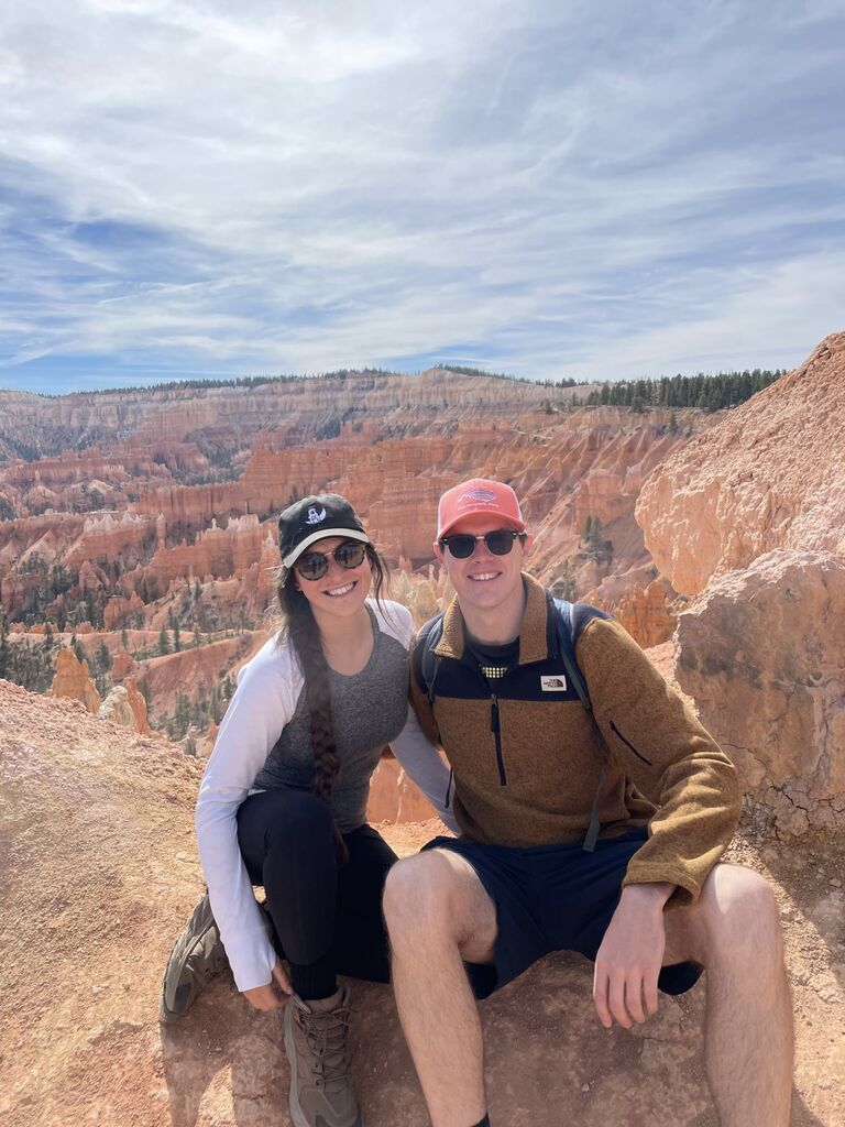 Most of our adventures together included hiking, which meant a lot of dust and trail snacks and amazing memories together. But mostly dust and snacks.