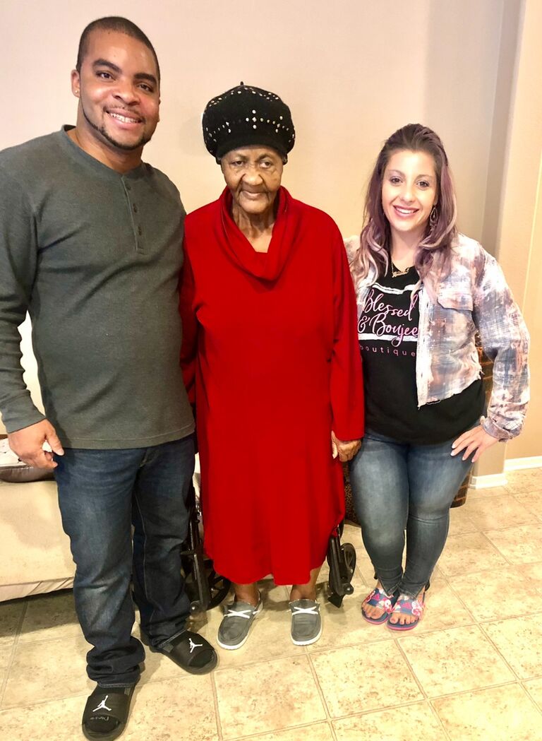 Calvin Introduced Amanda to his Grandmother Mary 