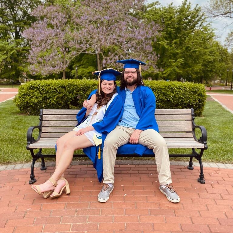 We graduate from the University of Delaware. 