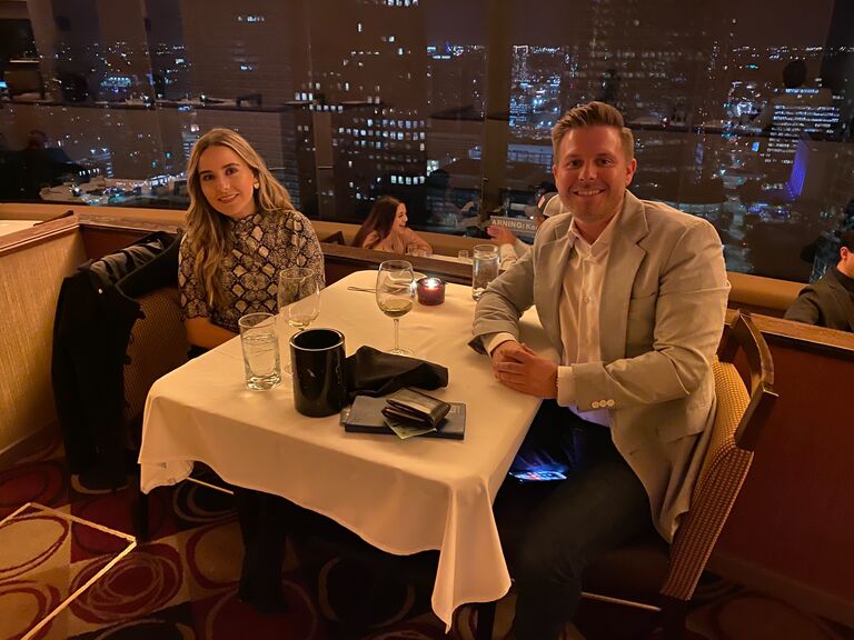 Our first date