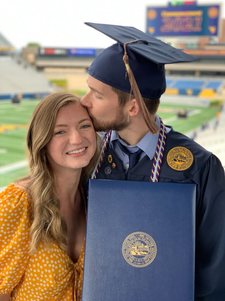David's undergraduate graduation!