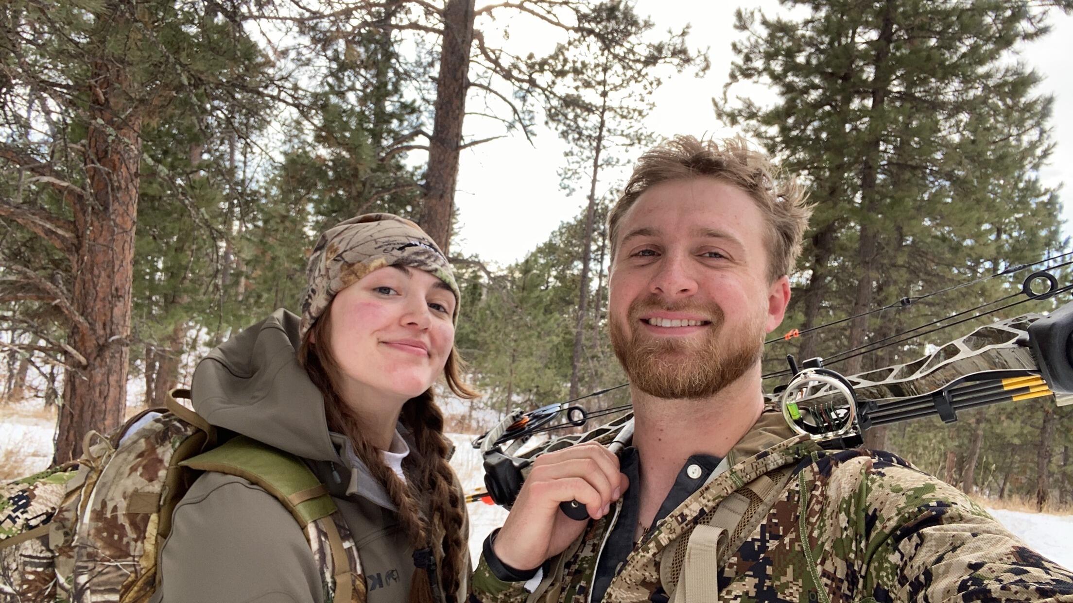 Turkey hunting in the Black Hills.