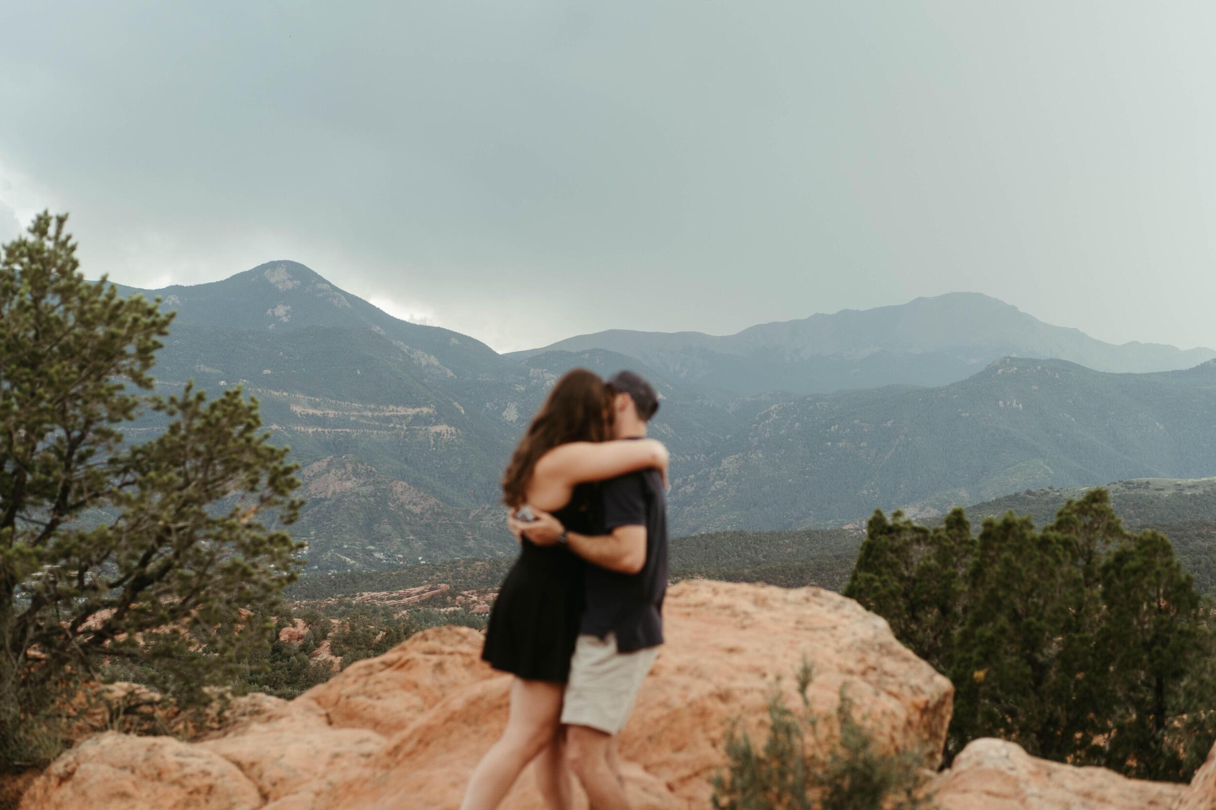 Proposal in Garden of the Gods Colorado