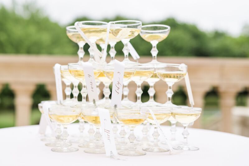 Champagne Tower - The Summer I Turned Pretty Party ideas