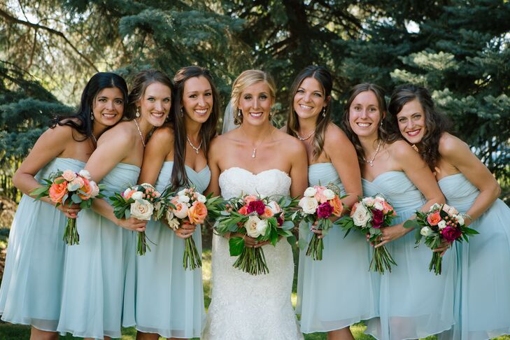 summertime bridesmaid dresses