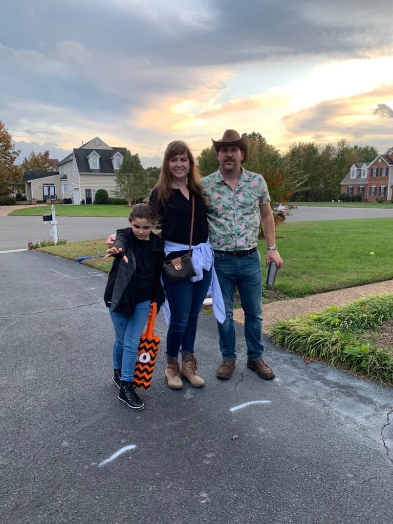 1st Family Trick-or-Treat