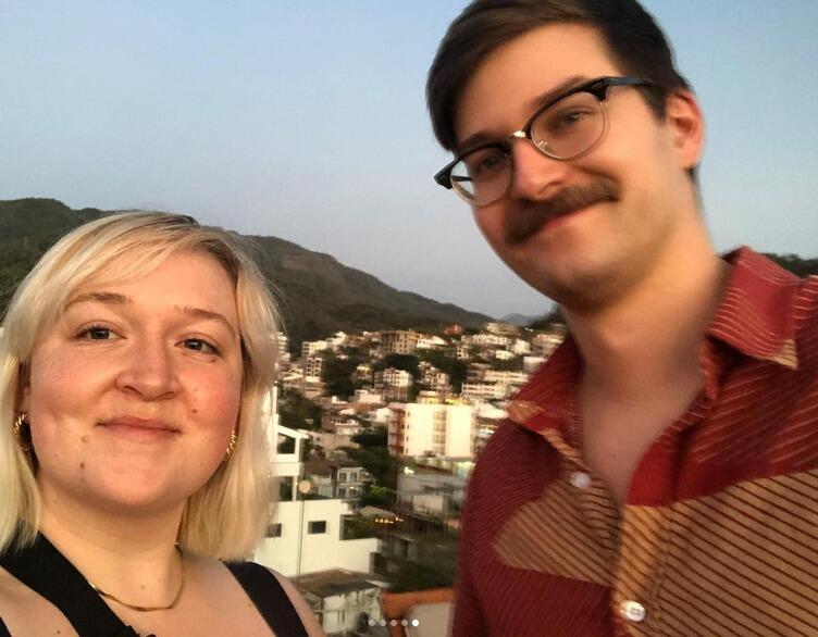 Atop our hotel in Puerto Vallarta.