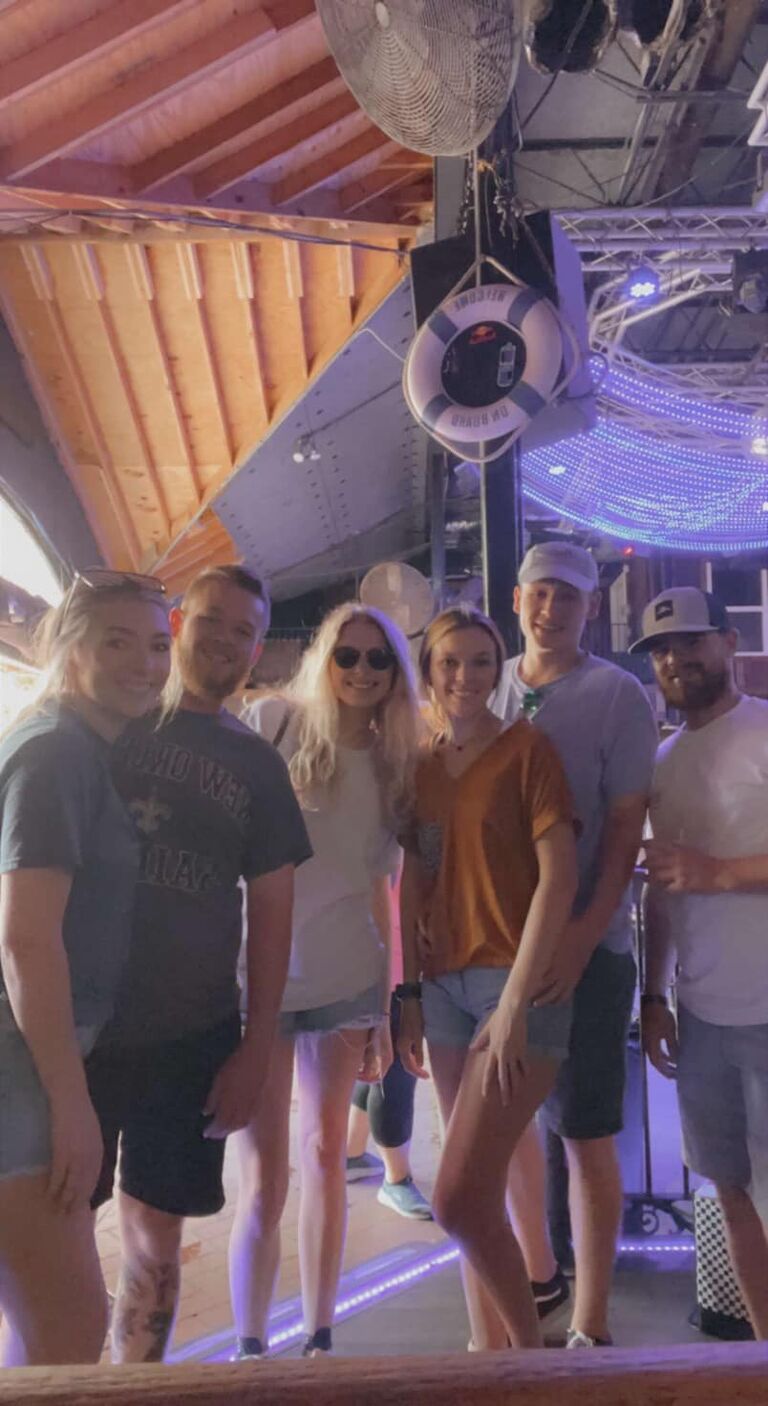 With Ryan's cousins in New Orleans, LA
