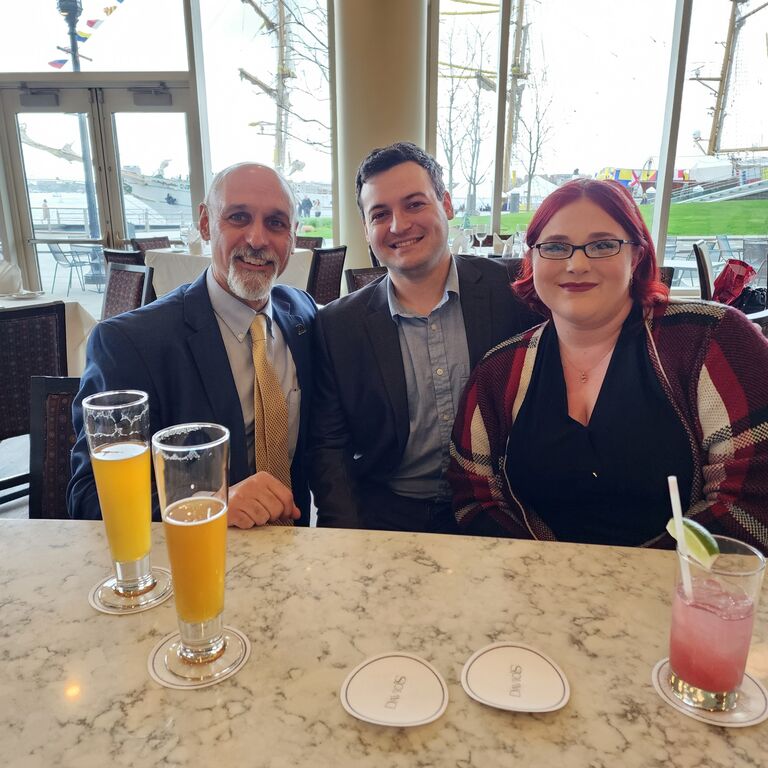 Our first Allegheny Alumni event! #AlleghenyAdvantage