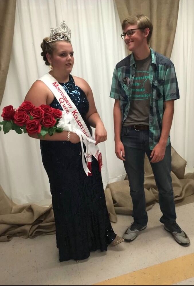 Josephine is crowned the 2019-2020 Kolacky Days Queen. 