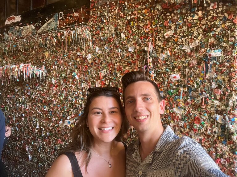 "Gum wall" Seattle, WA