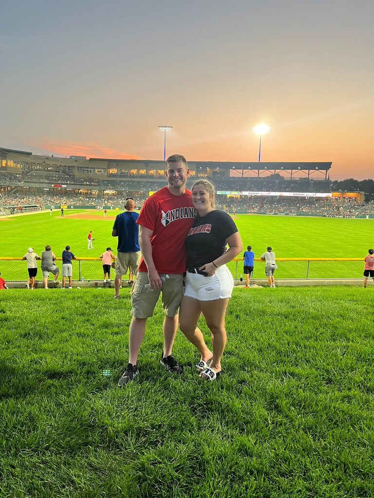 Take us to the ball game! Go Indians! 