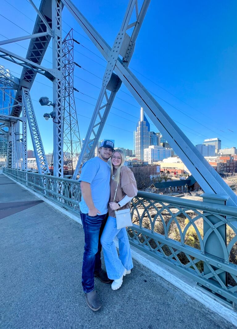 My favorite picture of us from Nashville.