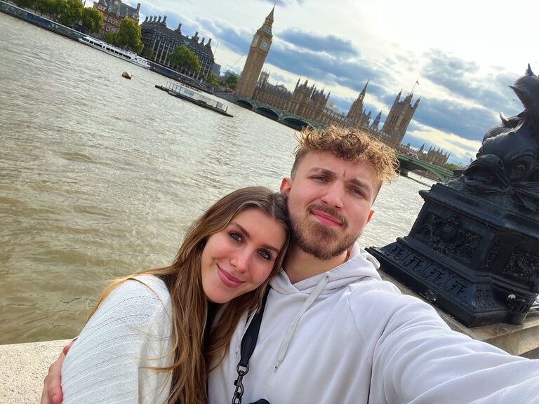 London! (One of Julia's many trips to visit Owen)