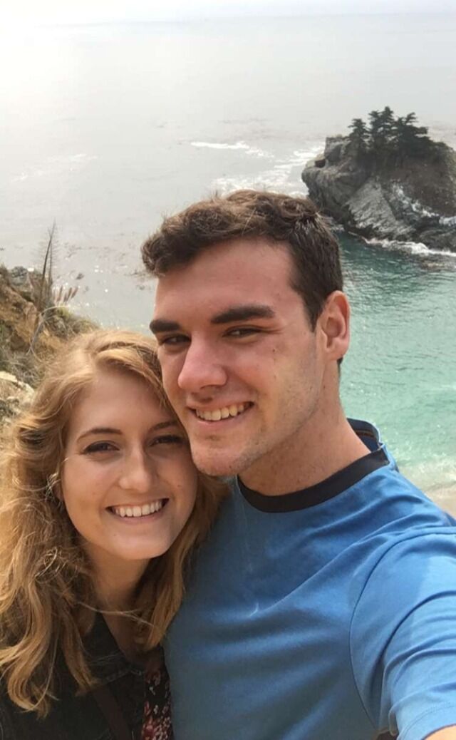 One of many Big Sur trips while attending Cal Poly together