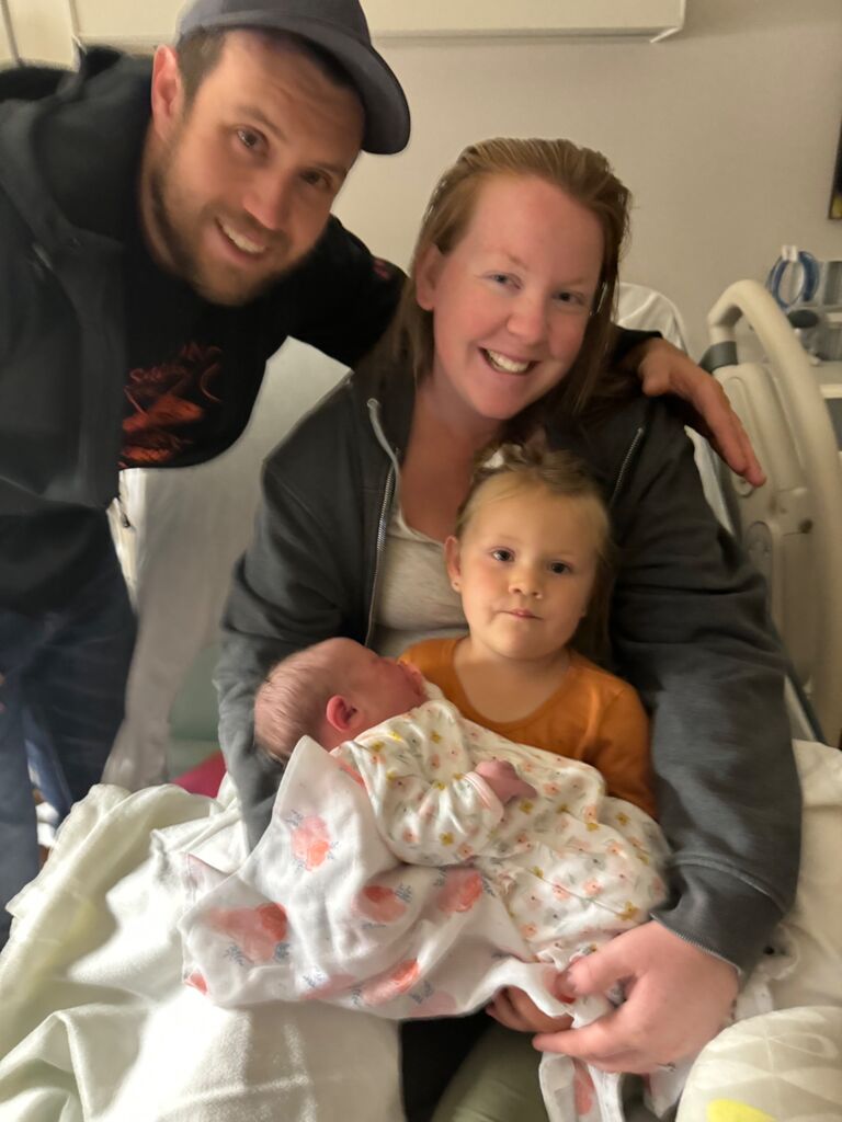 Had our second beautiful daughter Wren