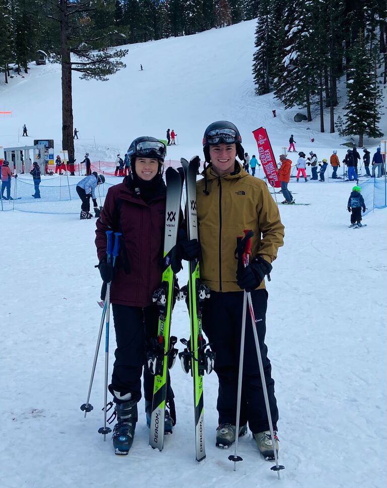 First time skiing - Incline Village, NV