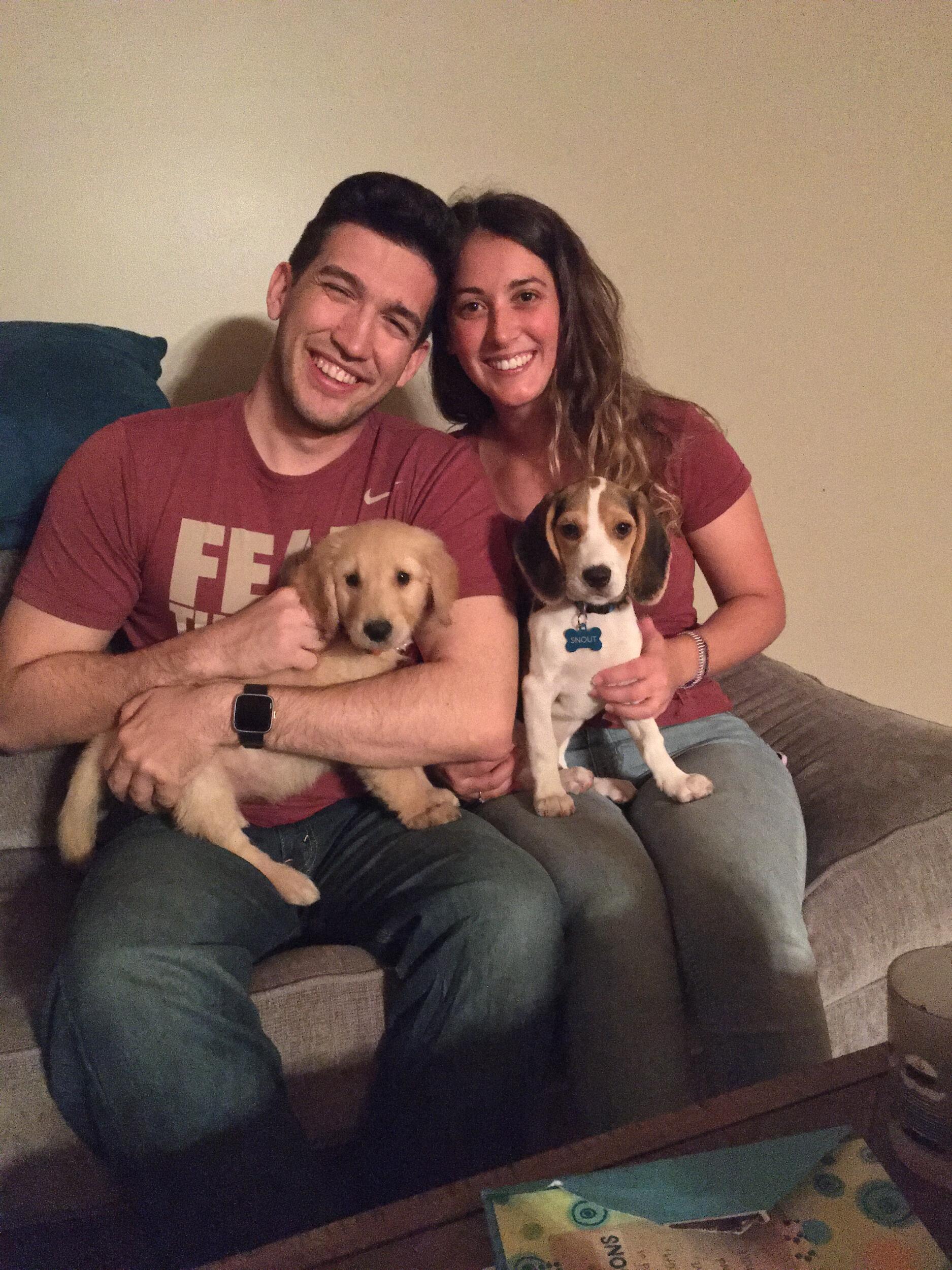 Our family grew by 2!