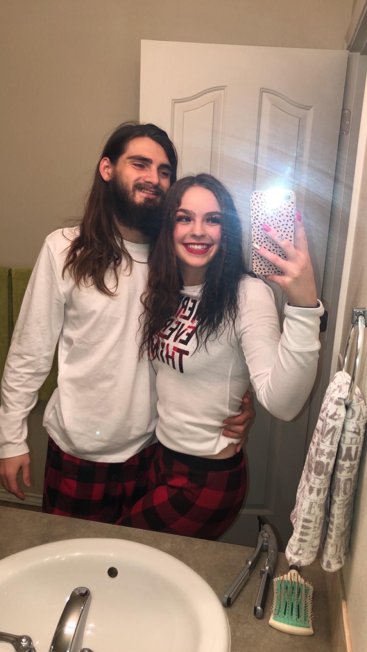 Our first Christmas. 