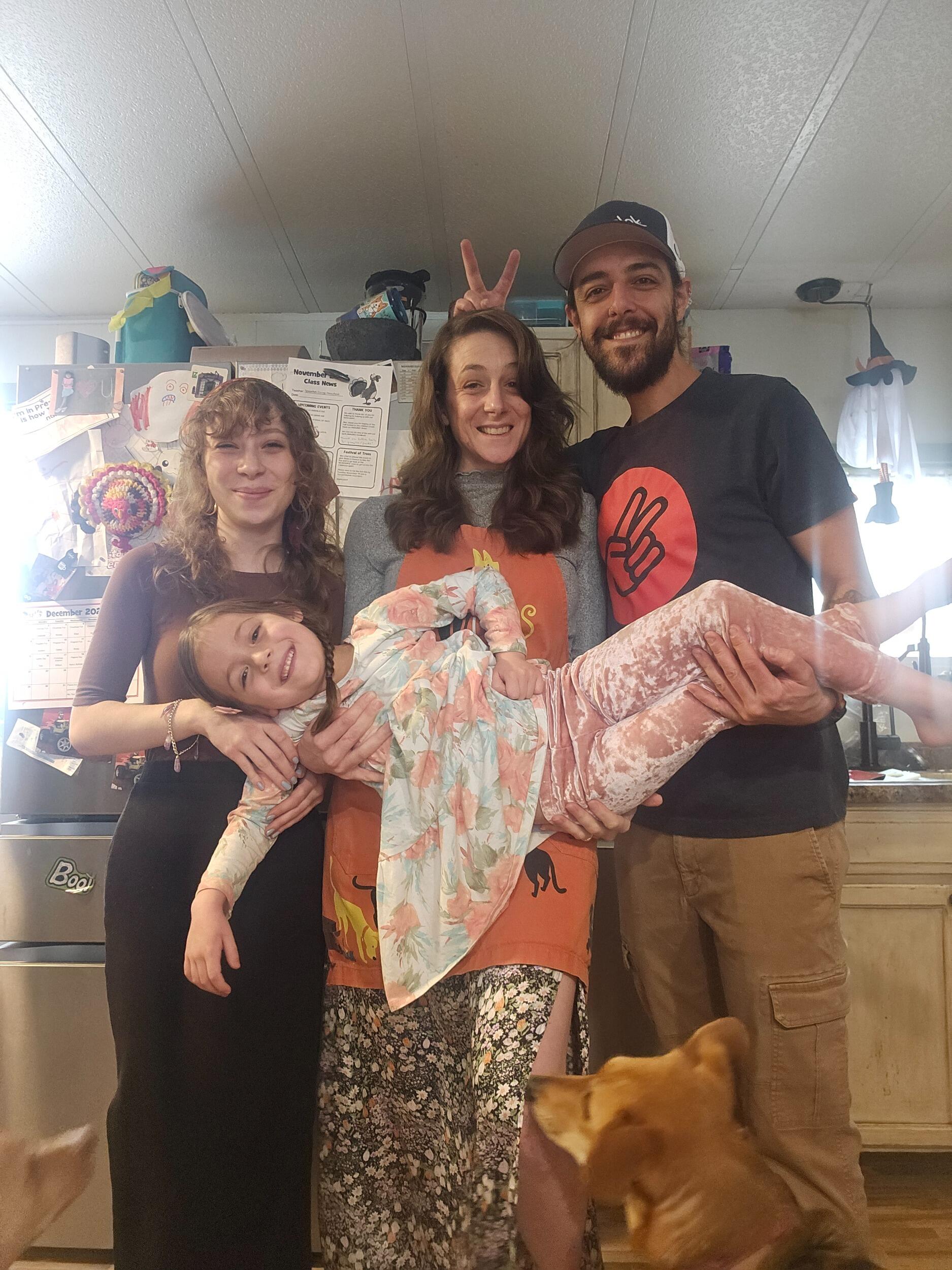 First Thanksgiving as a family