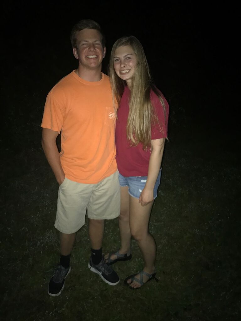 Lytton and I became friends quickly while on a trip to FFA State Convention in Gatlinburg, Tn.  Despite Mr. Haleys "We dont find love at convention" speech...we found it! Over summer break, we continued hanging out and found ourselves very fond of one another!