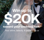 Enter for a chance to win your wedding look