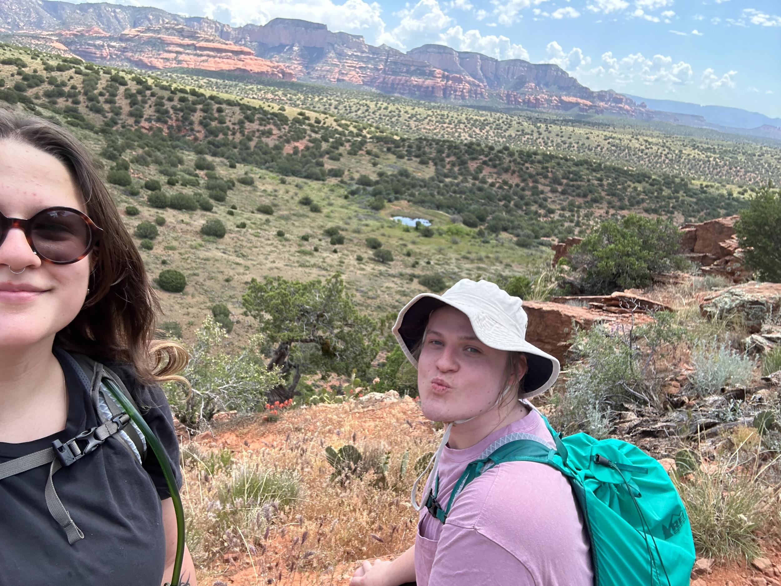 Hiking in
Sedona, AZ