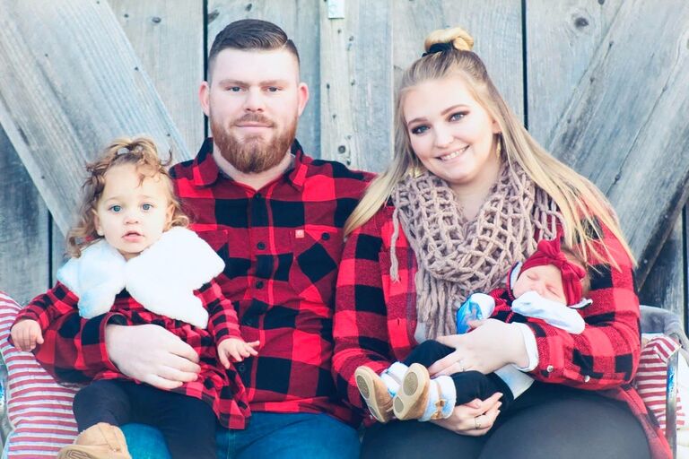 Our first picture as a family of 4 