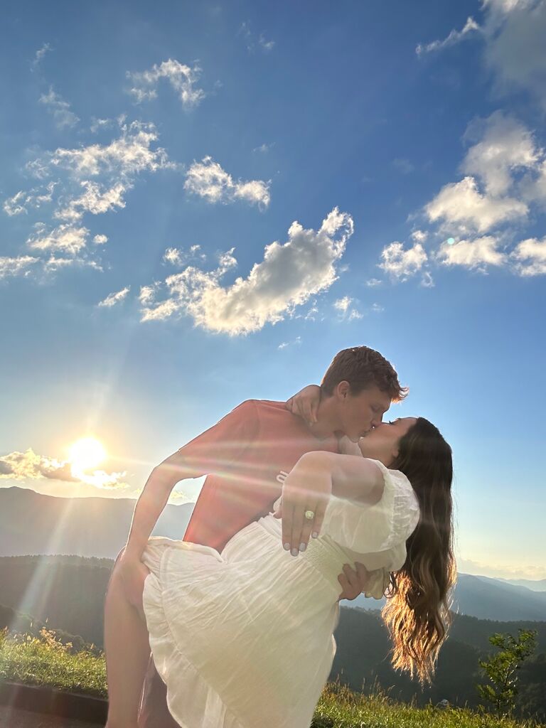 Clint asked me to be his wife this day.