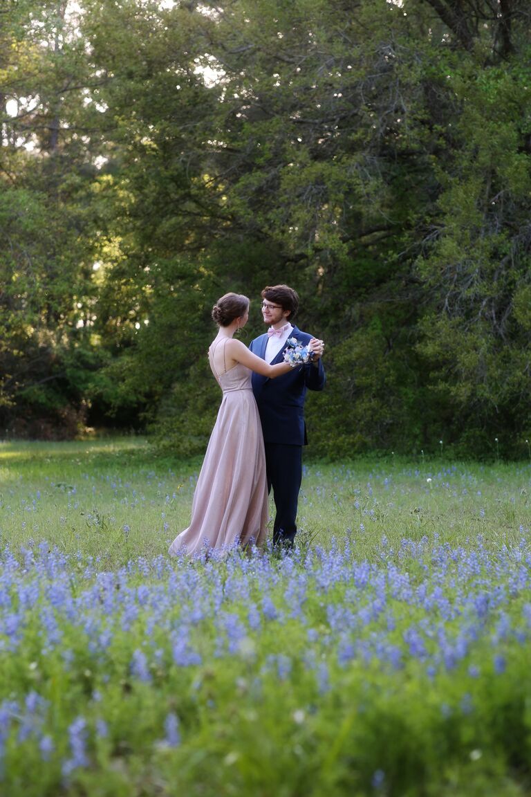 Danced the night away at Michael's Senior Prom.
