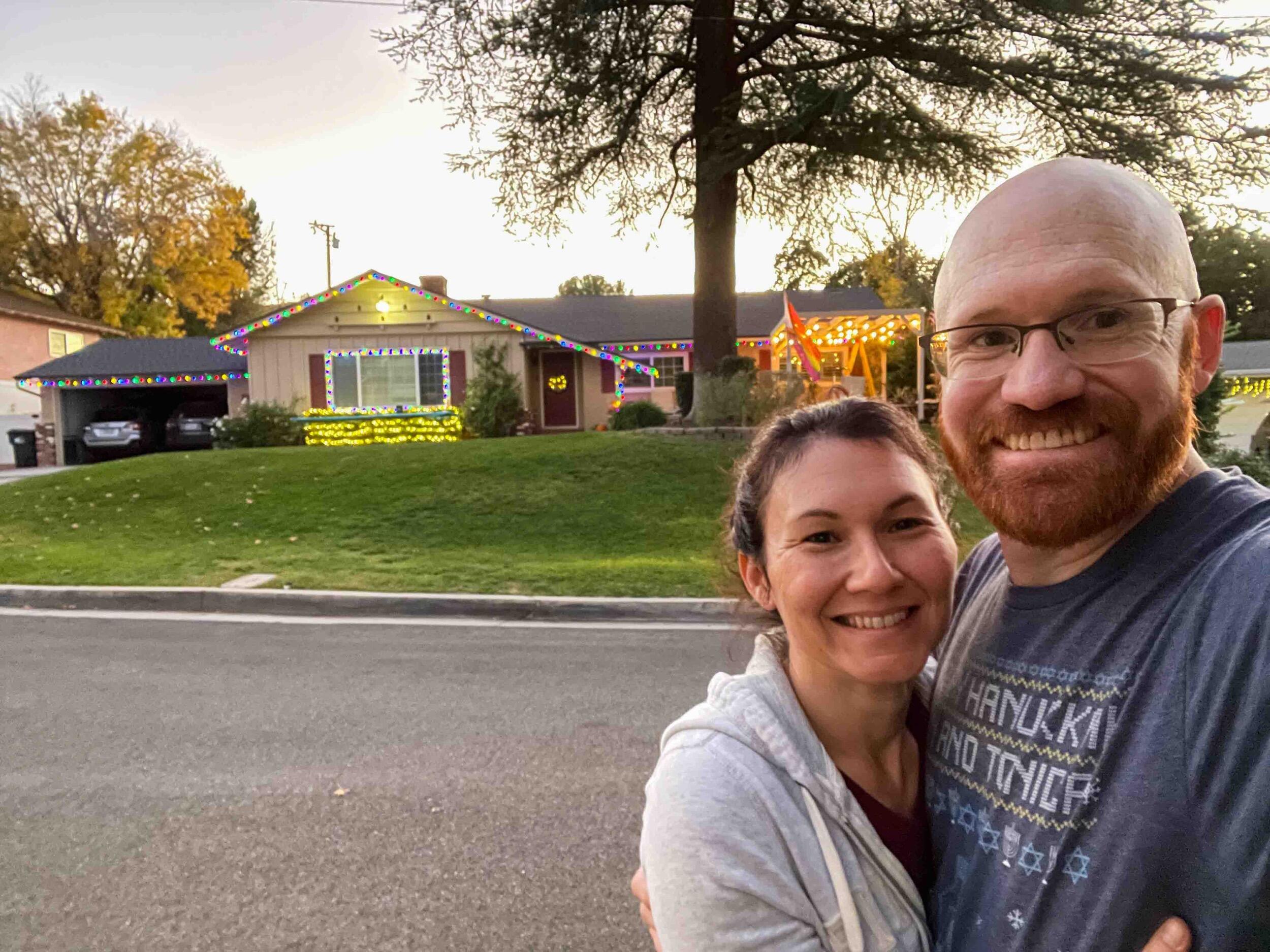 The holidays in our new house!