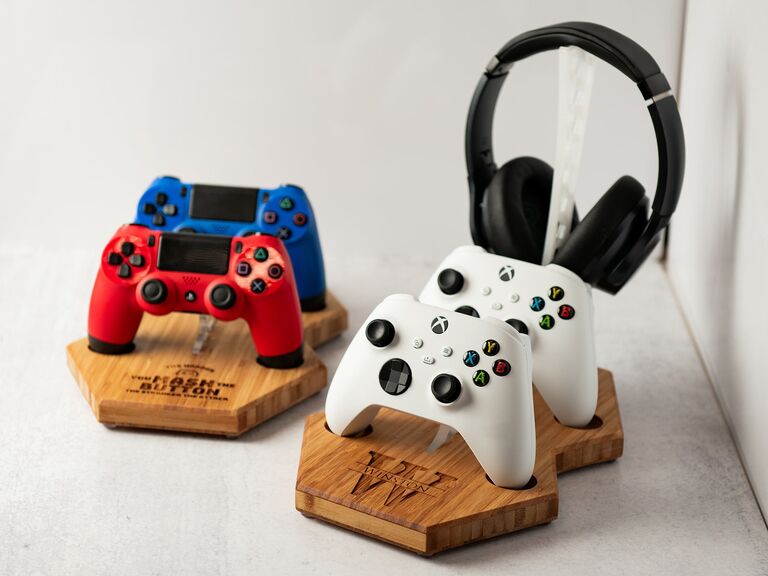 Game controller stand