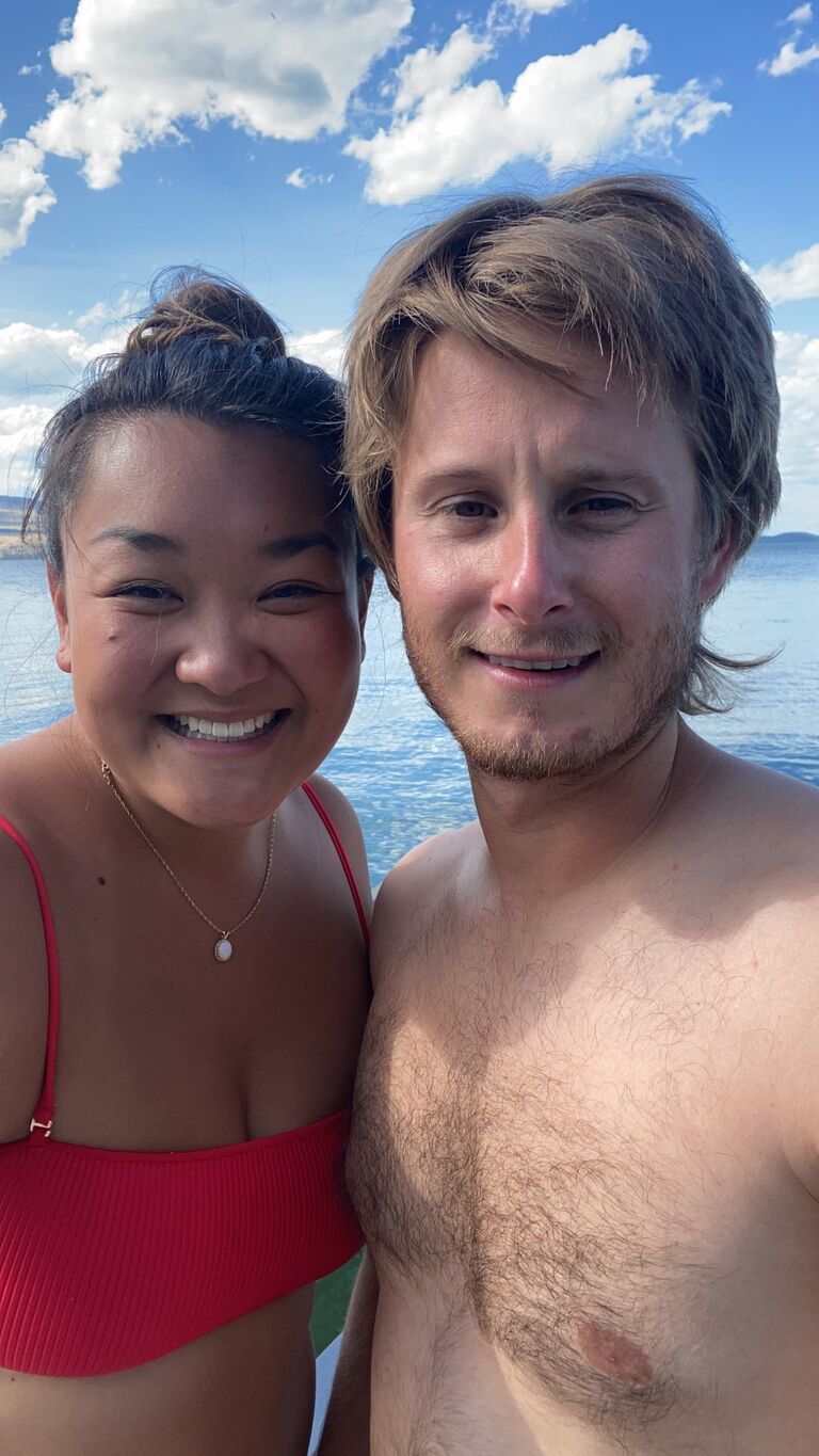 Lily and Taz love spending time at Flathead Lake-- it's for this very reason that they decided they had to get married at the lake. Both of them grew up going to Flahead lake every summer. It is such a special place for both of them!