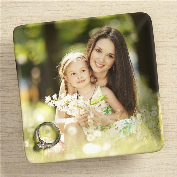 Custom photo trinket tray