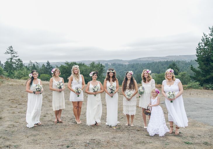 shades of white dresses