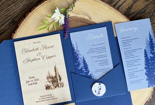 Paper Rock Scissor  Custom Luxury Wedding Invitation Studio